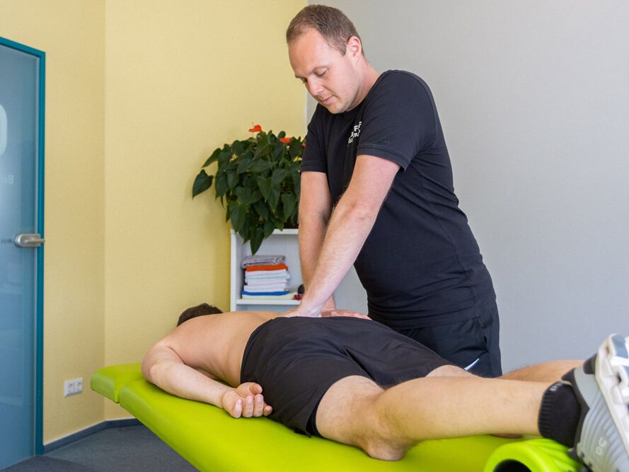 Patient in Behandlung