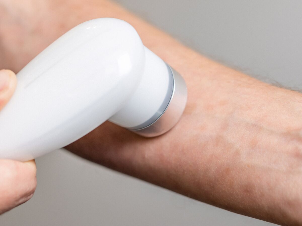 Gerätnutzung auf dem Arm